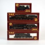 Four Airfix GMR OO gauge loco's comprising: GWR 0-4-2T, Castle Class GWR,