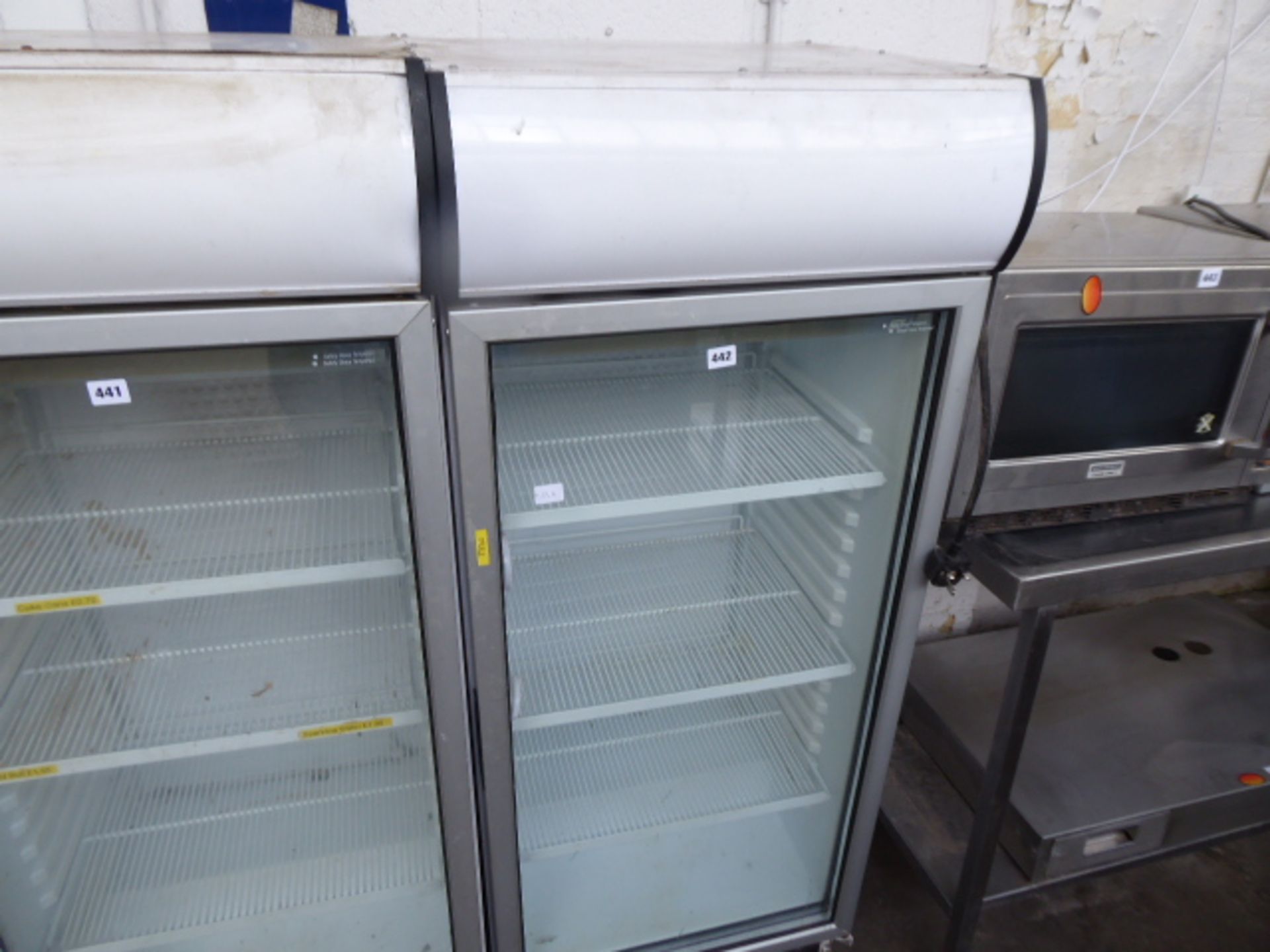 TN65 - 60cm glass display fridge