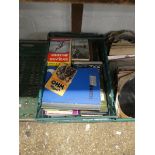 Crate of various books