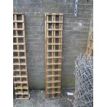 (1051) 2 6'x1' trellis panels