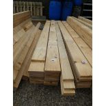 3 bundles of assorted sized timber