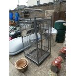 Large metal bird cage