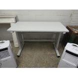 Cream finish desk