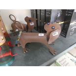 Dachshund garden sprinkler