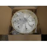 Boxed Fairmont Park Laurent 8 light drum chandelier with box