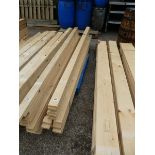 3 bundles of 2x1 timber