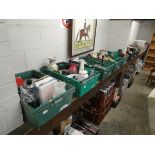 5 crates of various vases, glassware, ornaments and dolls