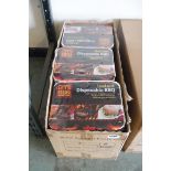 Box containing 18 instant disposable BBQs