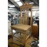 (2018) Rustic beech chair