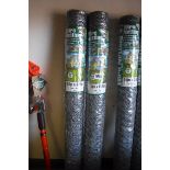 2 rolls of wire netting, 10mx0.9m