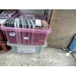 (2212) 2 crates of DVDs