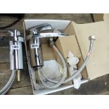 Bath store waterfall tap with box