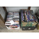 (2234) 3 large boxes of DVDs