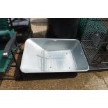 Galvanized wheelbarrow top