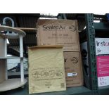 2 boxes of sealed air post bags