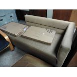 (2183) Dralon upholstered chaise longue