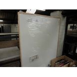 (2203) White board with wooden frame