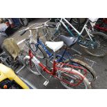 2 vintage folding bikes (AF)