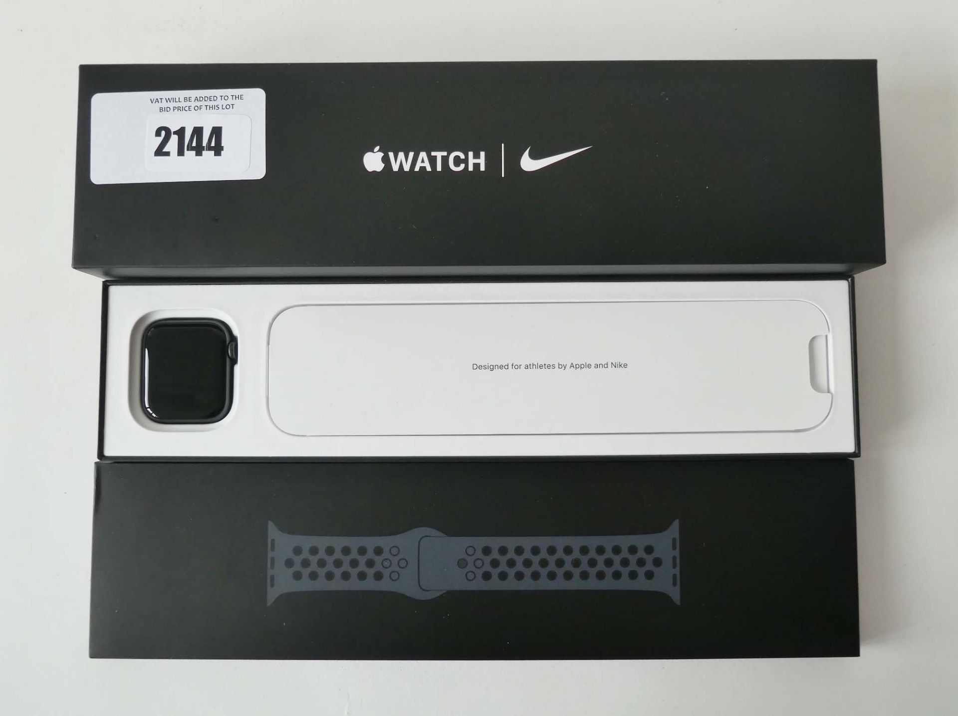 Apple Watch SE Nike Space Gray Aluminum Case Black Nike Sport Band