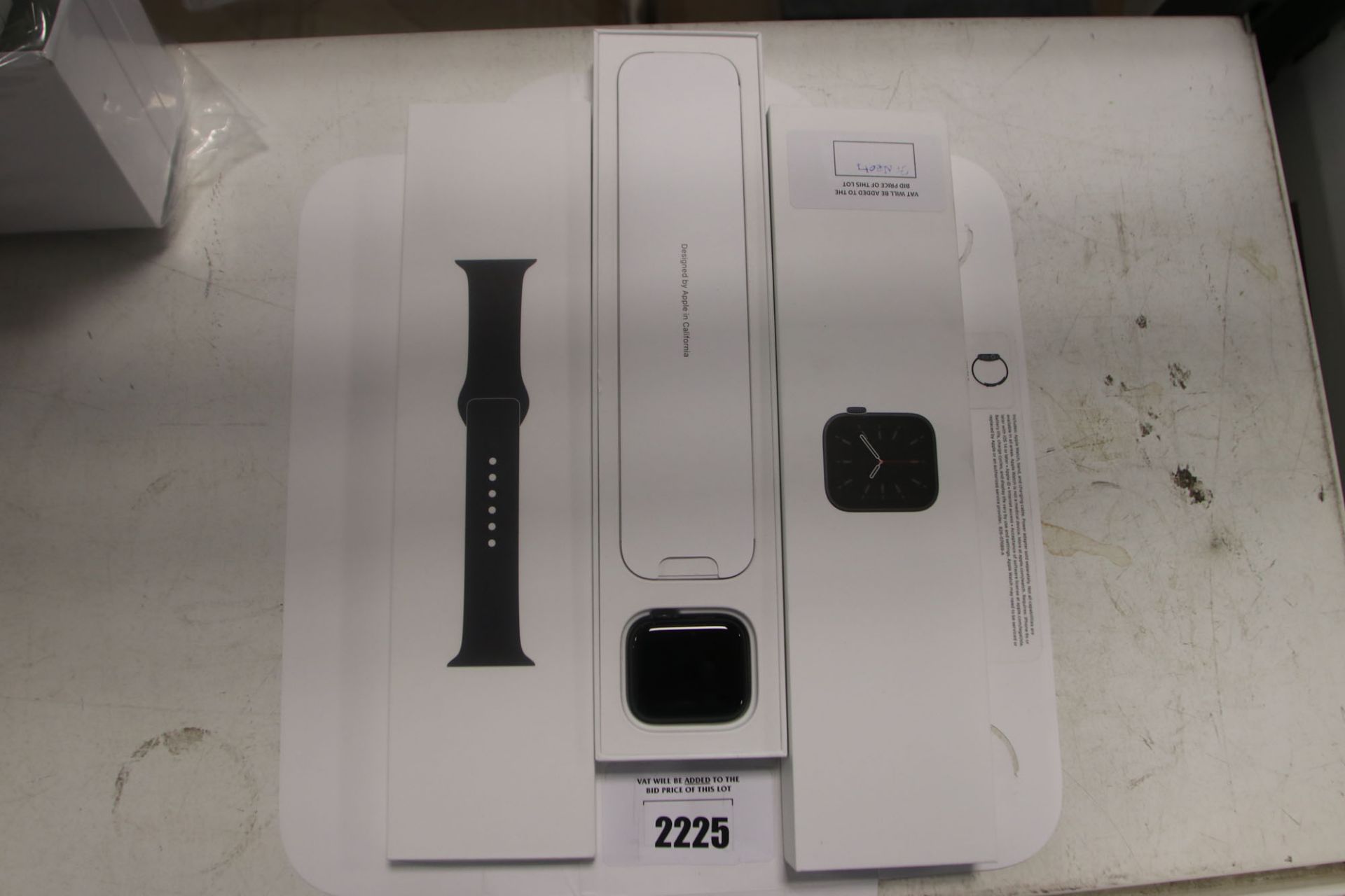 Apple Series 6 44mm watch with box and accessories