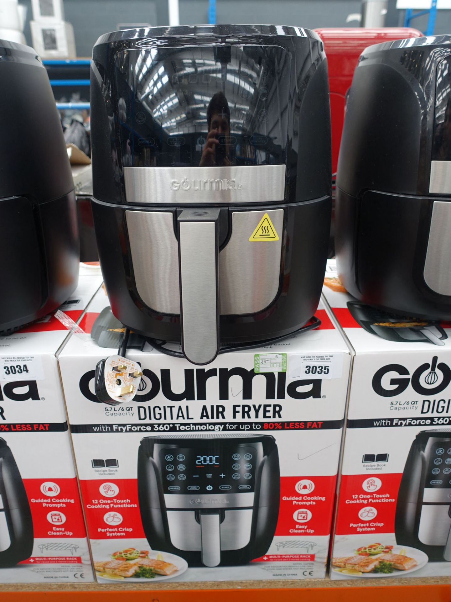 3034 Gourmia digital air fryer