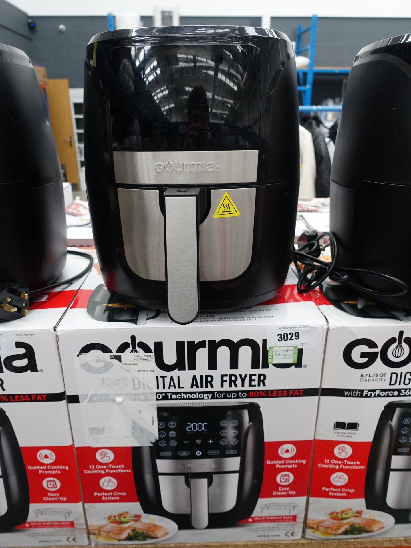 (42) Gourmia digital air fryer