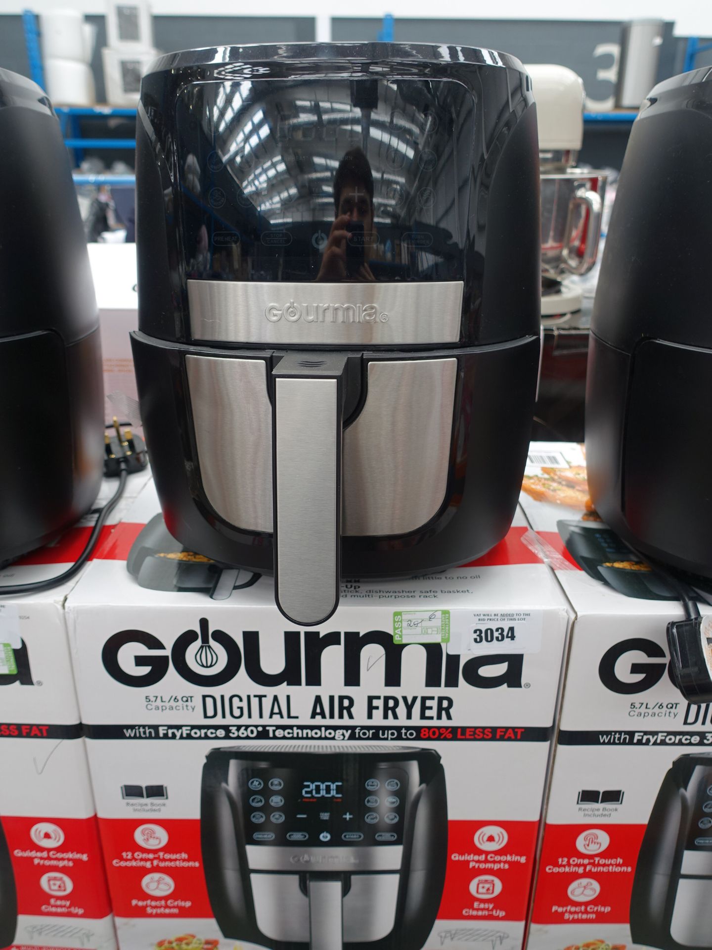 3033 Gourmia digital air fryer