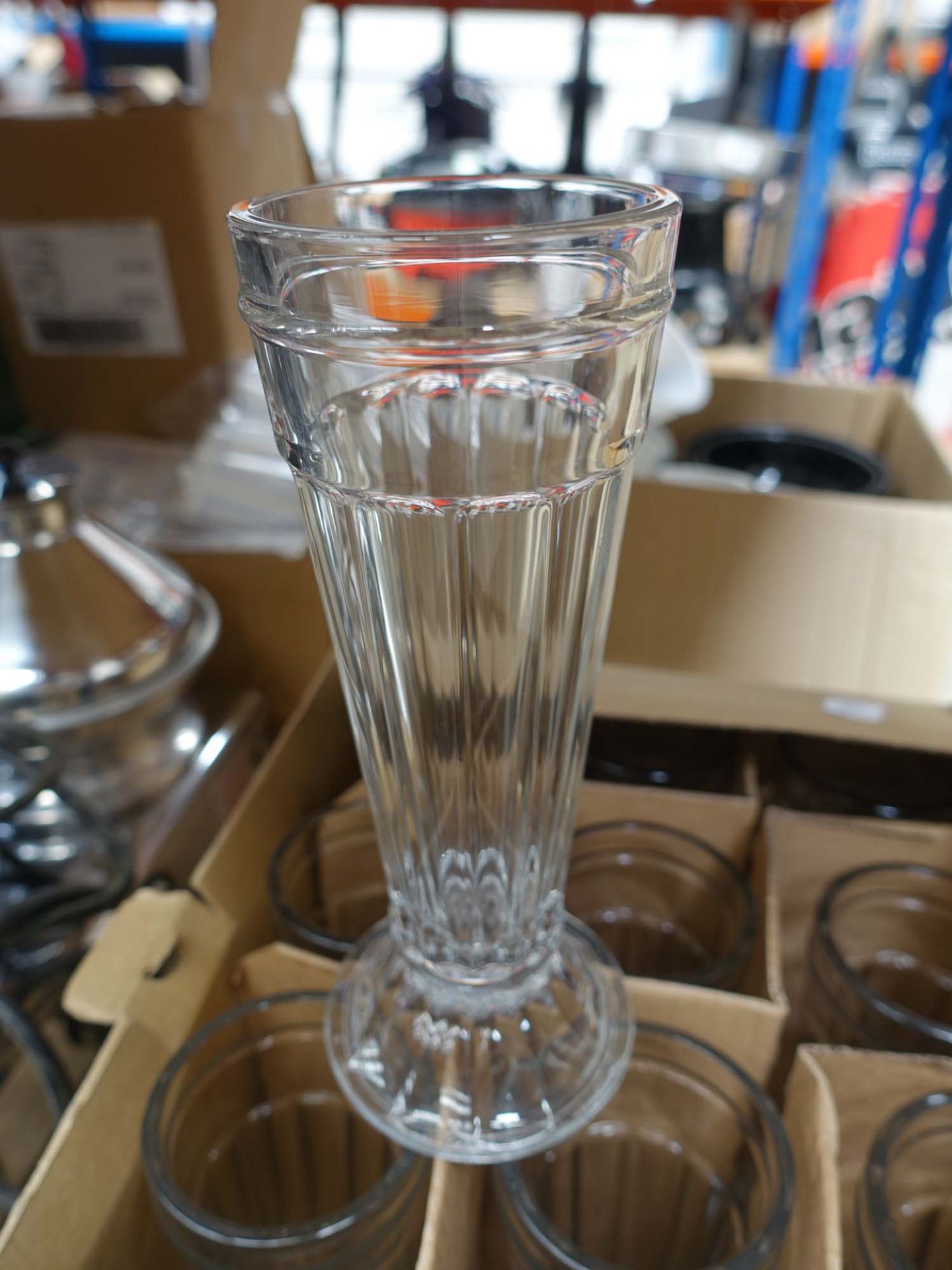 Single box of sundae glasses