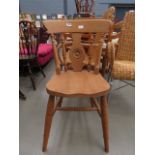 Beech dining chair