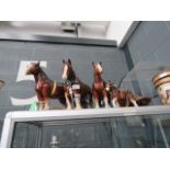 4 cart horses plus cart