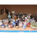 Quantity of general crockery and china inc. Jasperware, Royal Doulton lady, other figures plus opera