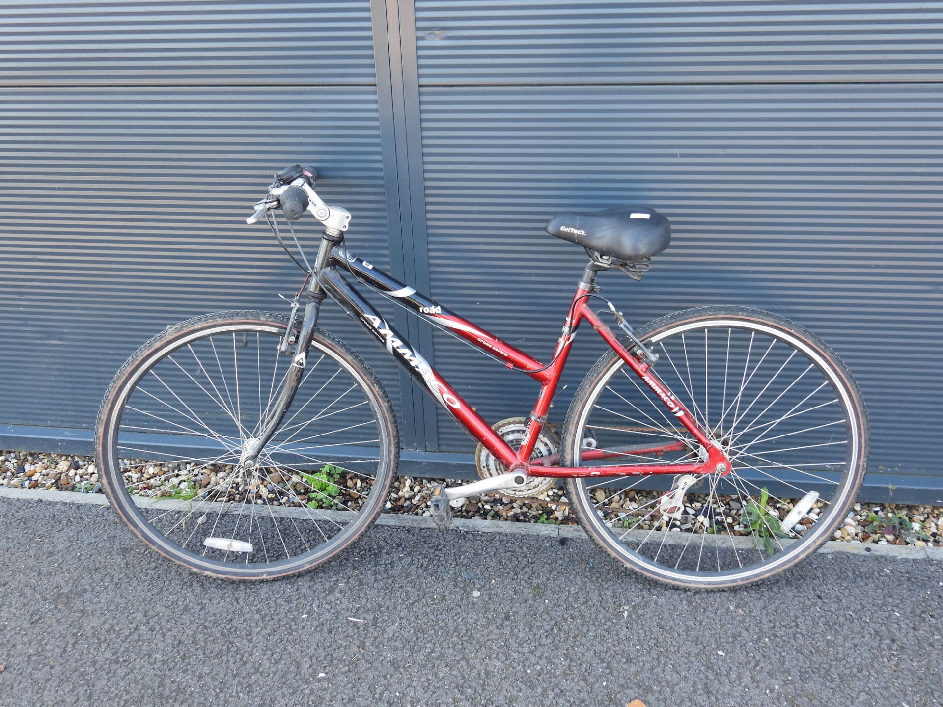 Ammaco black and red mountain bike