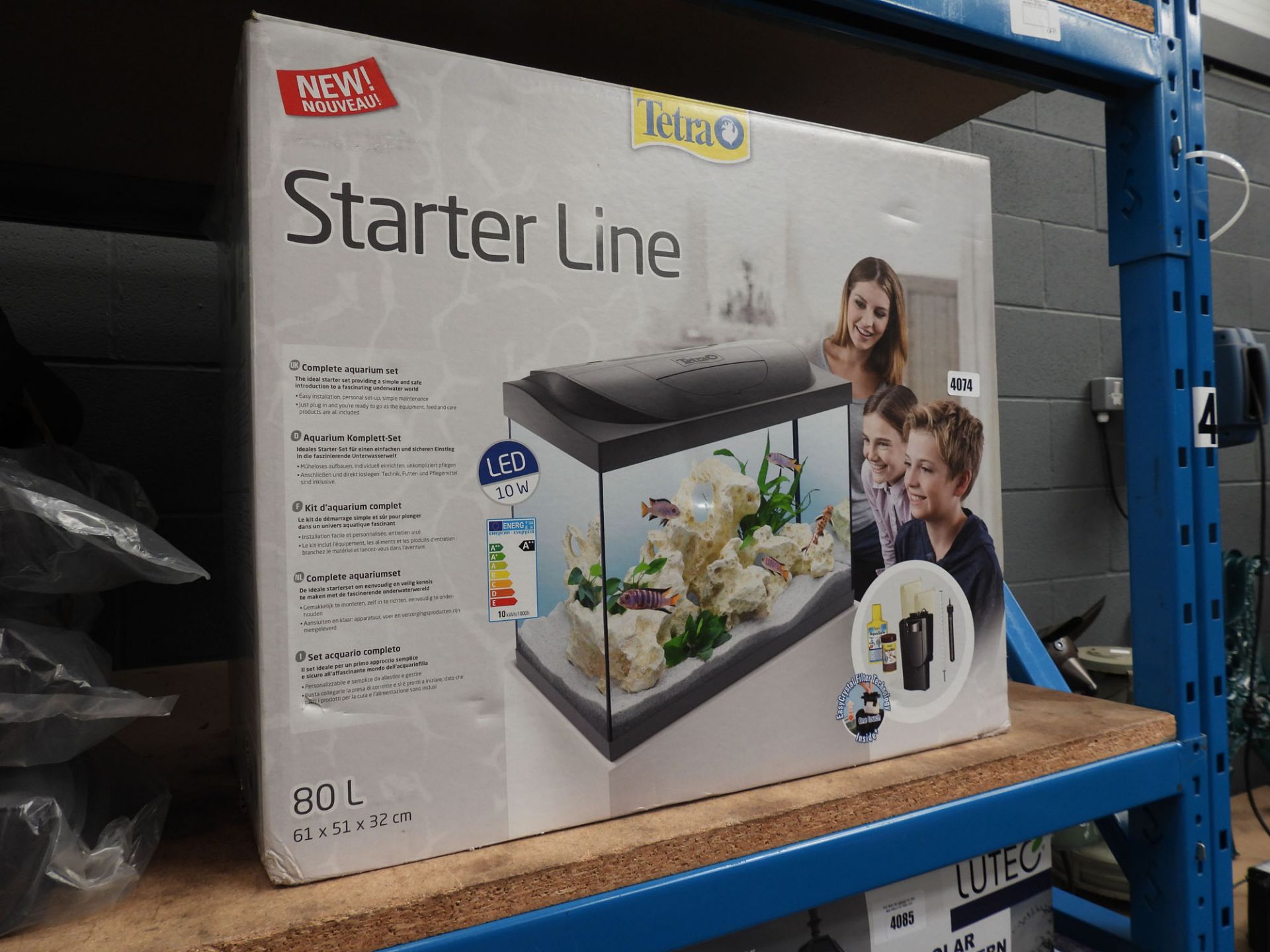 Tetra boxed fish tank