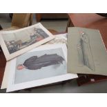 (nov rr 307) Legal; a collection of eighteen original Vanity Fair prints including Judges and