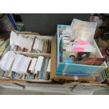 87(RR) Box containing a quantity of postcards