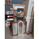 5406 - 3 framed mirrors