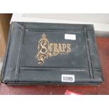 Edwardian scrap book