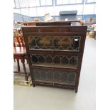 Globe Wernicke style bookcase in 3 sections