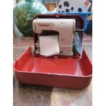 Cased childs Elna sewing machine