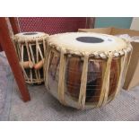 2 Indian drums