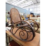 Bentwood rocking chair