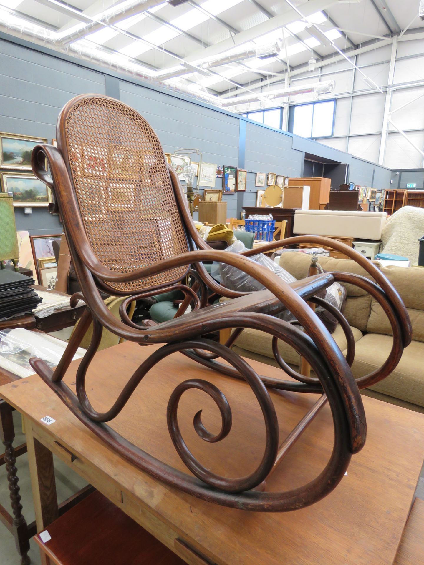 Bentwood rocking chair