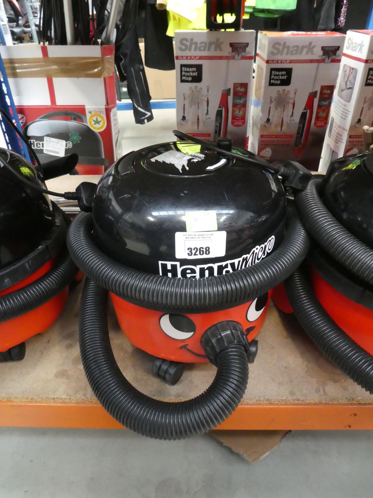 (TN108) Henry micro tug along vacuum cleaner with pipe and pole