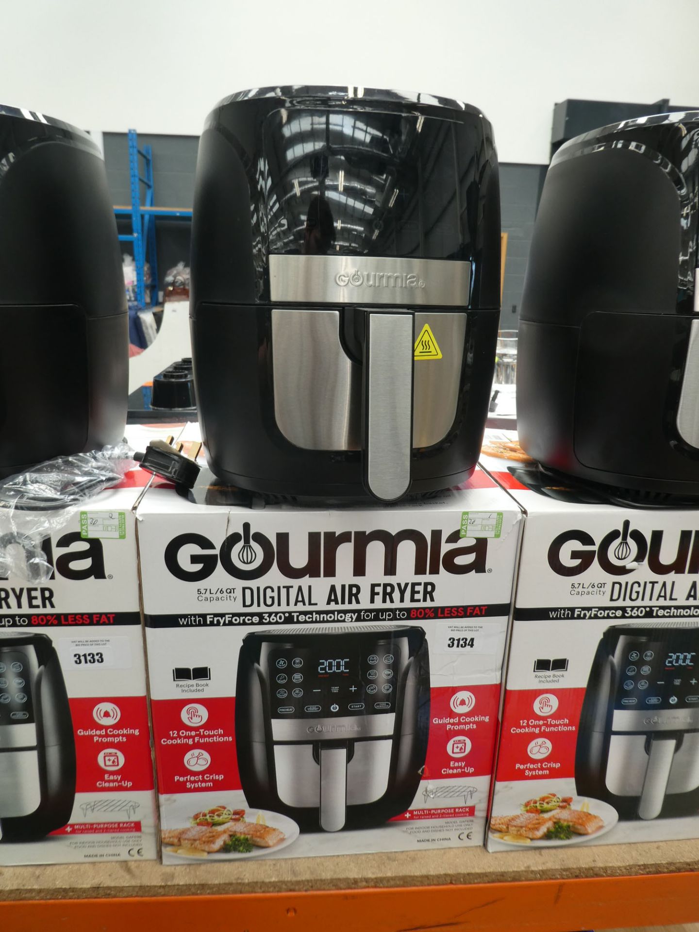 (TN1) Gourmia digital air fryer