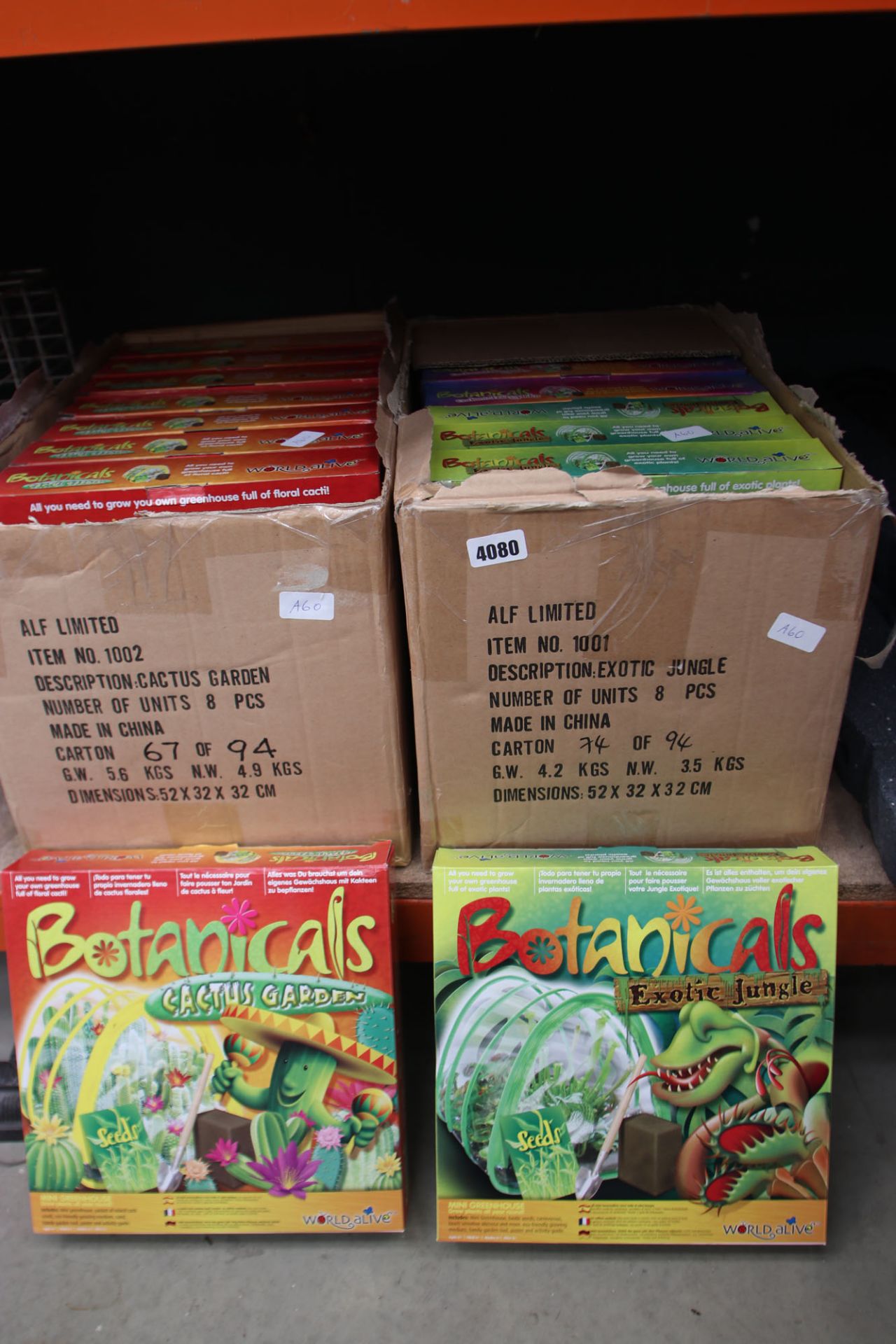2 boxes of Botanicals World Alive Grow Your Own plant kits