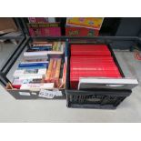 2 boxes of assorted books inc. Winston Churchill and History of English Speaking people