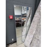 Multi paneled mirror