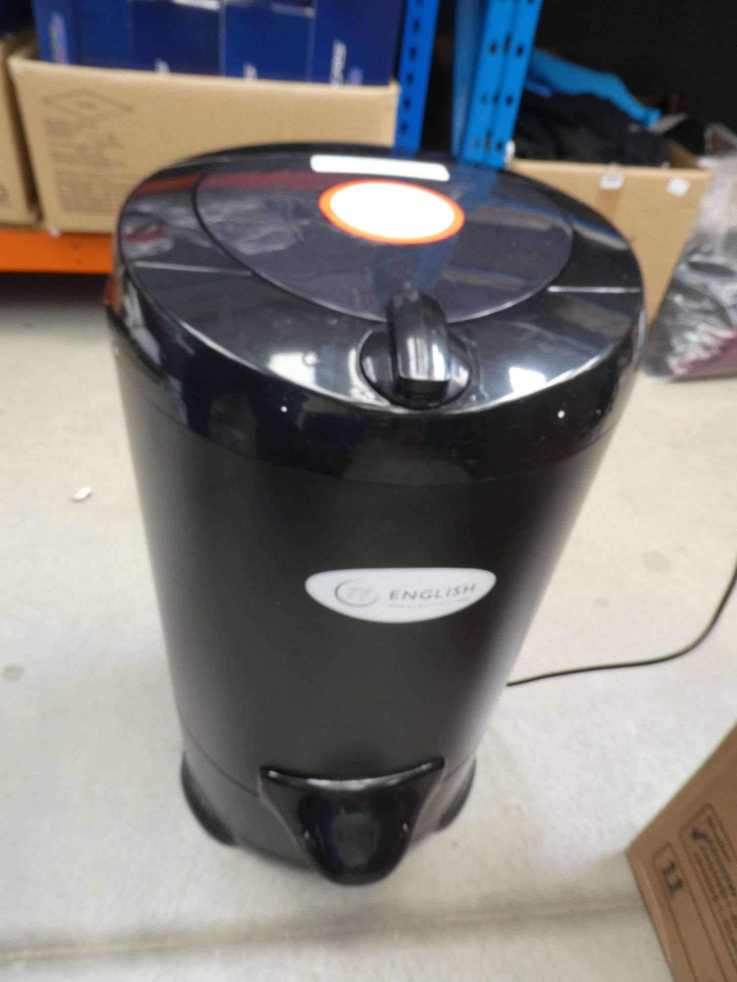 Electric spin dryer