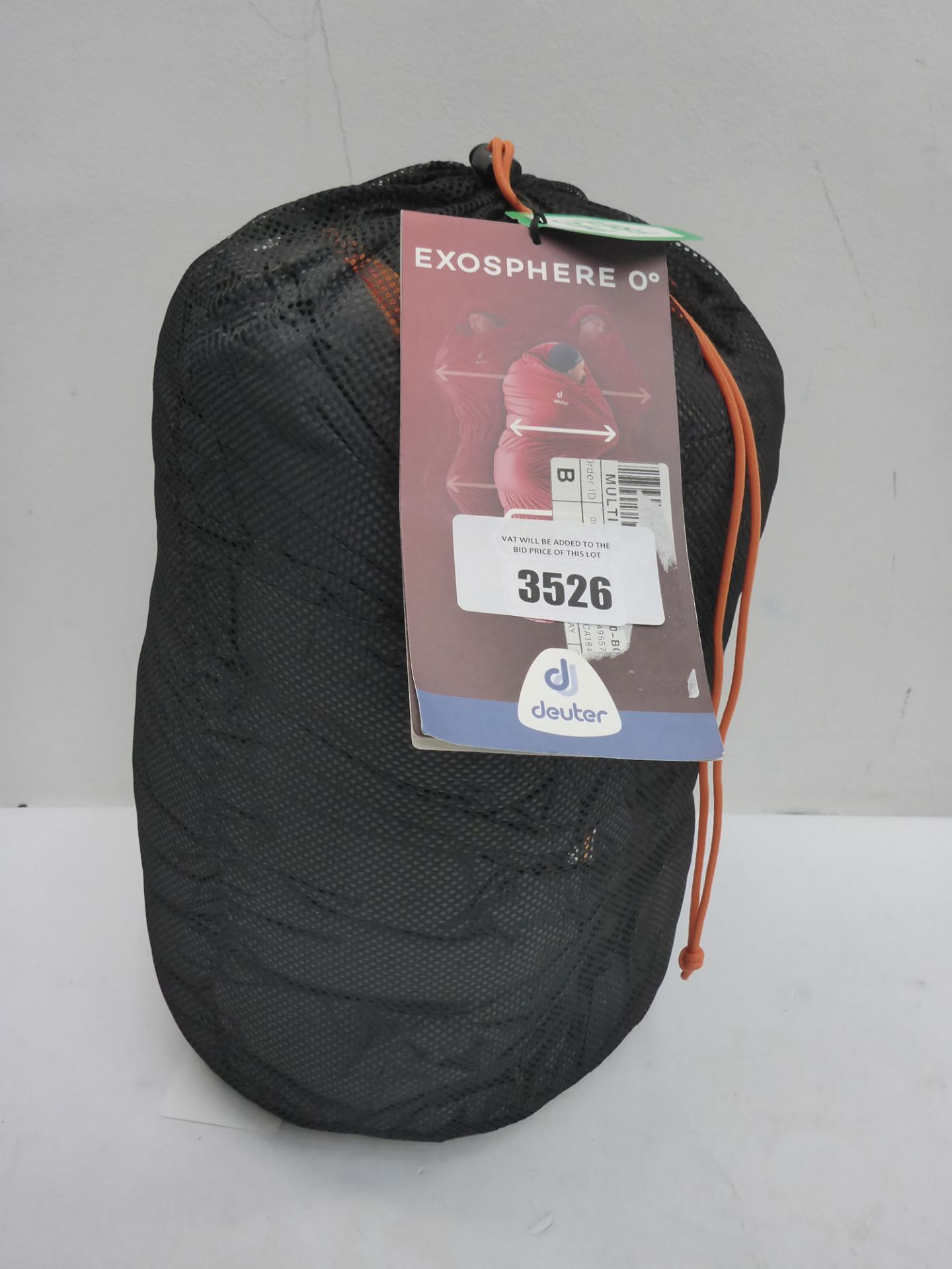 Deuter Exposhere zero degree single sleeping bag