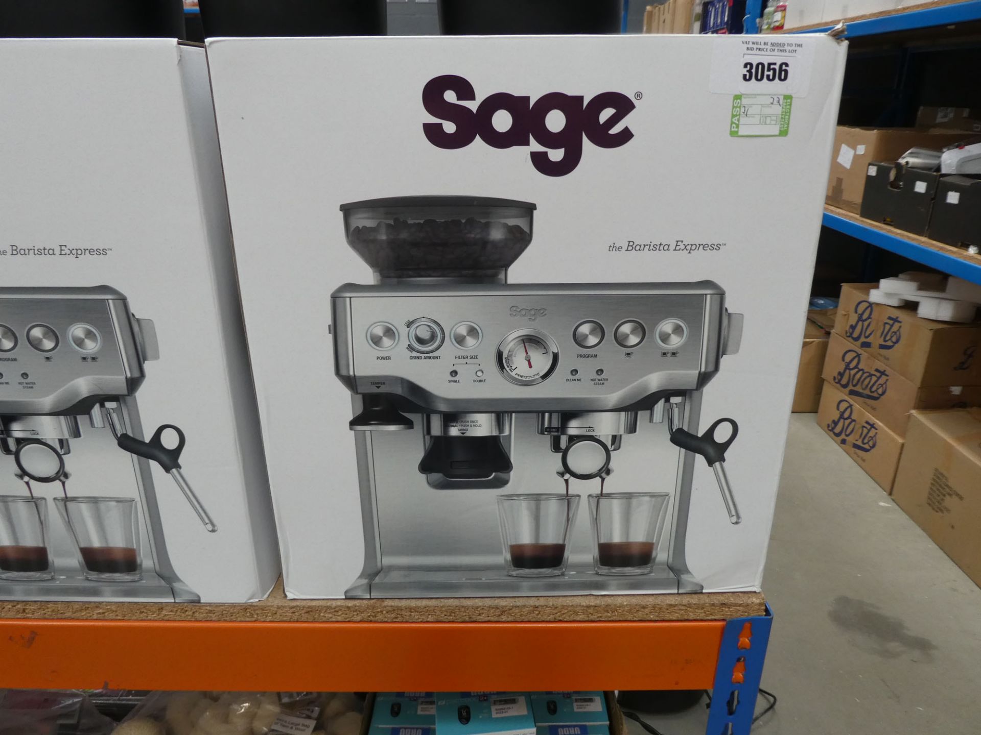 (TN32) Sage Barista Express coffee machine